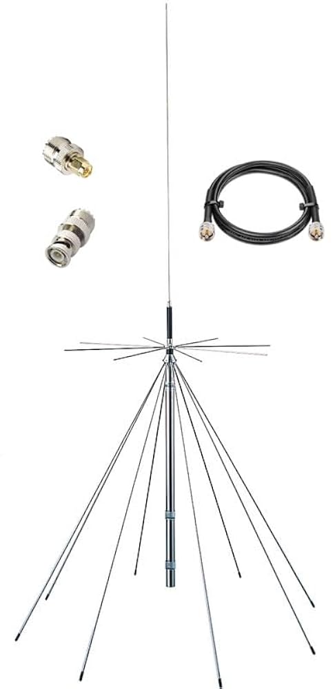 Amazon.com: Discone Antenna 25–1300MHz CB Radio Antennas